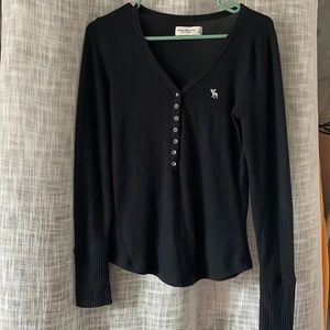 Abercrombie and Fitch black sweater